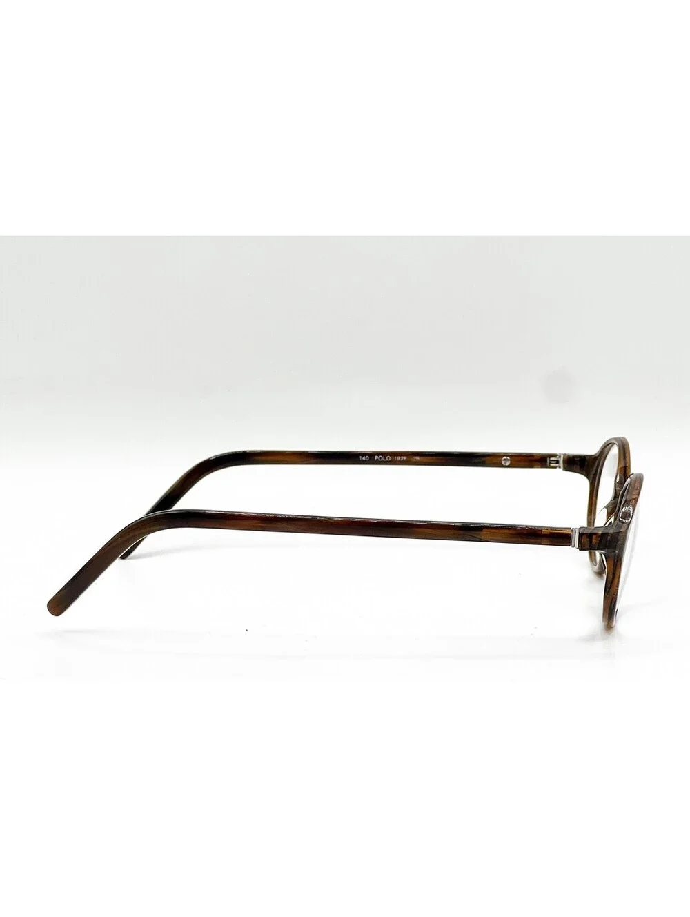 Polo Ralph Lauren 1928 2B Brown Horn Authentic Eyeglasses 46-19-140
